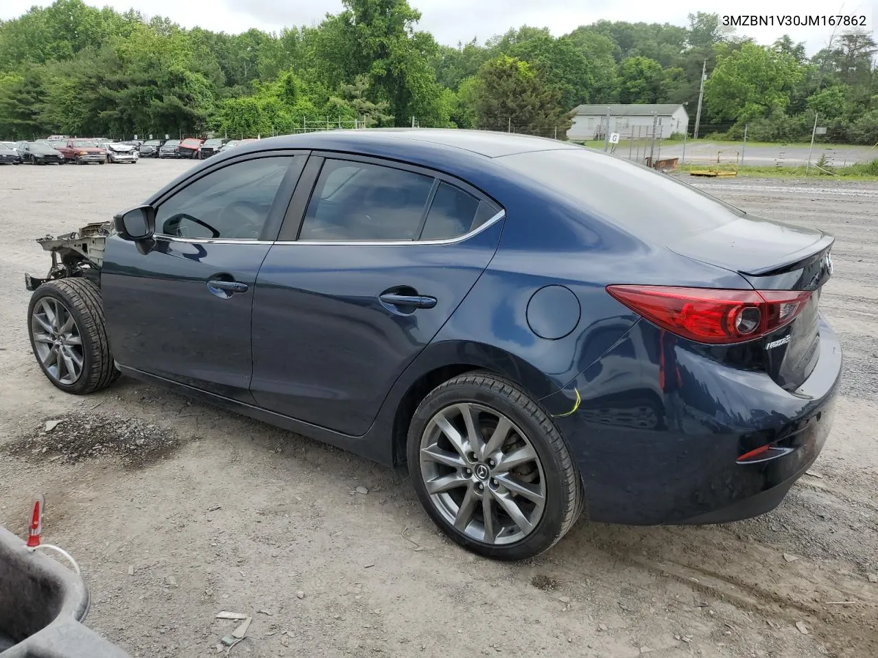 2018 Mazda 3 Touring VIN: 3MZBN1V30JM167862 Lot: 55016094