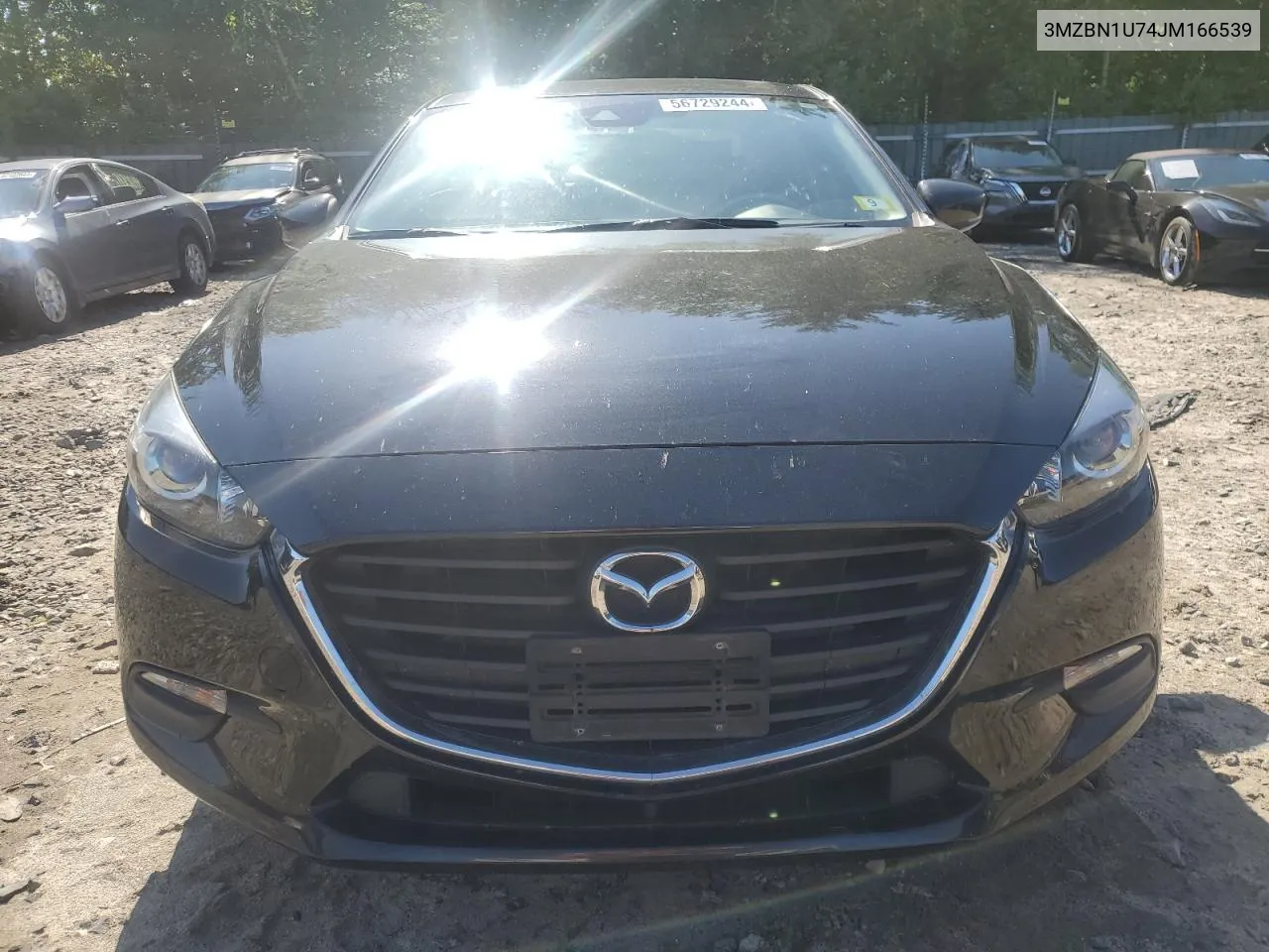 2018 Mazda 3 Sport VIN: 3MZBN1U74JM166539 Lot: 56729244