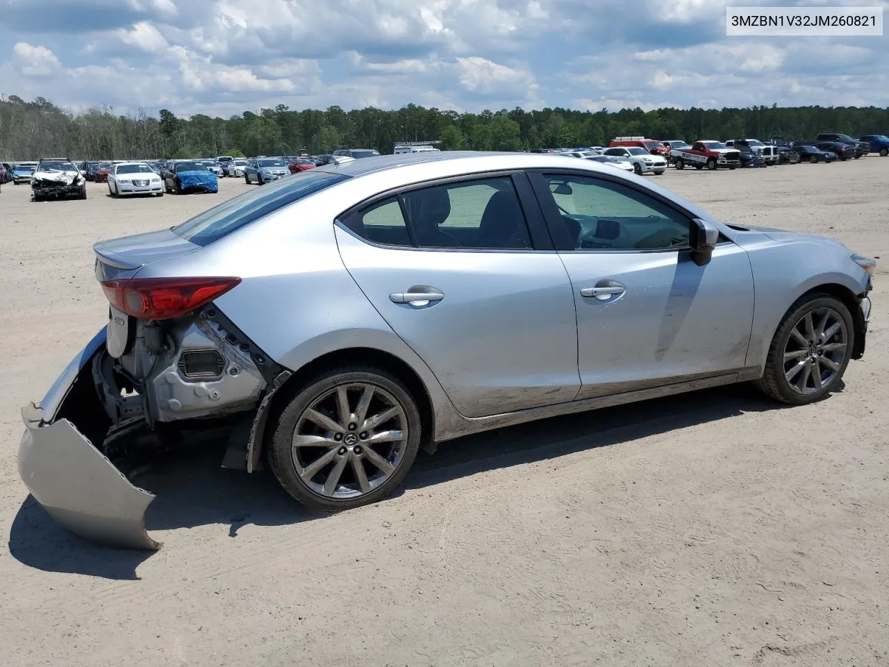 2018 Mazda 3 Touring VIN: 3MZBN1V32JM260821 Lot: 58286864