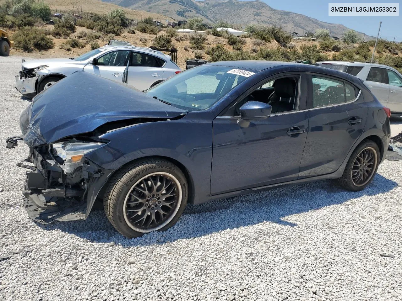 2018 Mazda 3 Touring VIN: 3MZBN1L35JM253302 Lot: 62189424