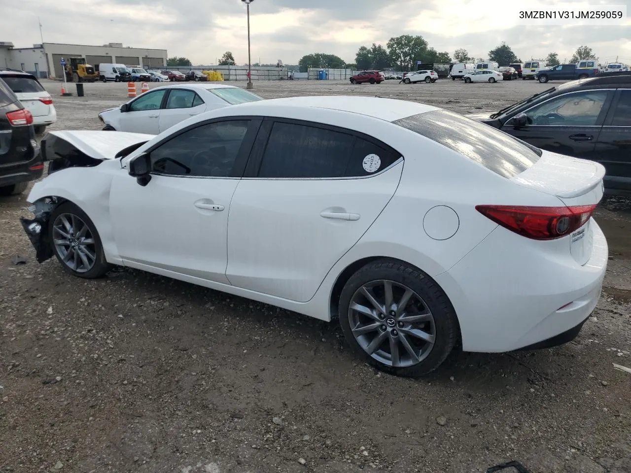 2018 Mazda 3 Touring VIN: 3MZBN1V31JM259059 Lot: 62909594