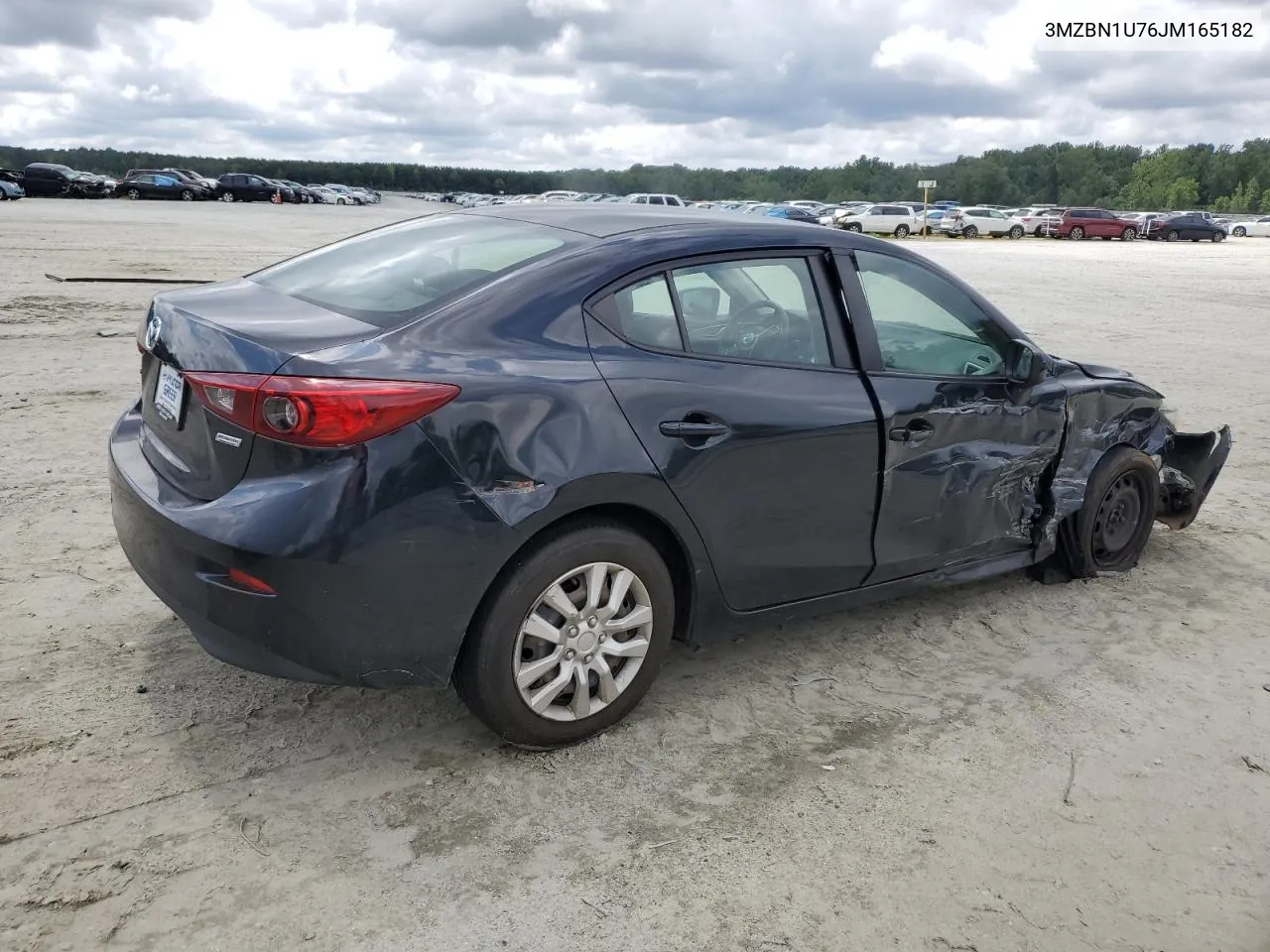 2018 Mazda 3 Sport VIN: 3MZBN1U76JM165182 Lot: 63429794