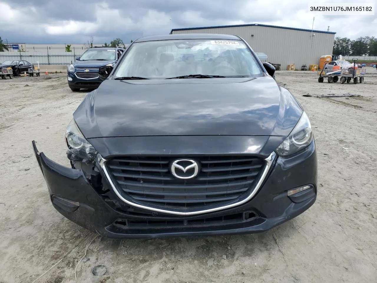 2018 Mazda 3 Sport VIN: 3MZBN1U76JM165182 Lot: 63429794