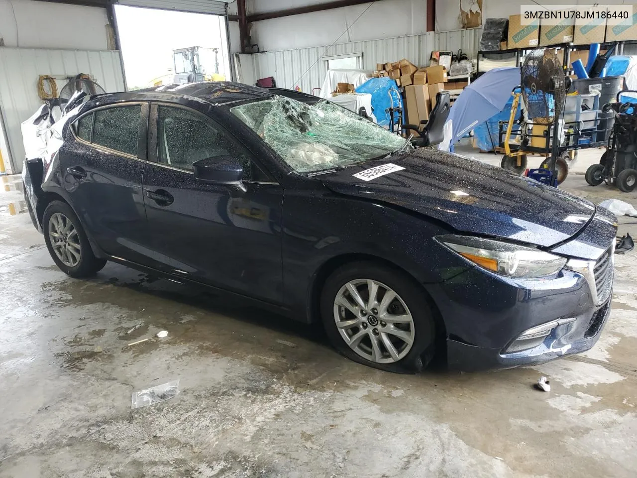 2018 Mazda 3 Sport VIN: 3MZBN1U78JM186440 Lot: 65566474