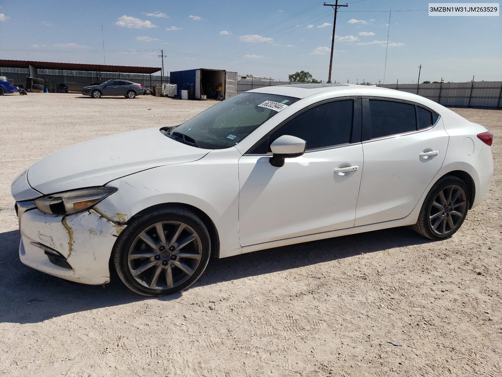 2018 Mazda 3 Grand Touring VIN: 3MZBN1W31JM263529 Lot: 66202944