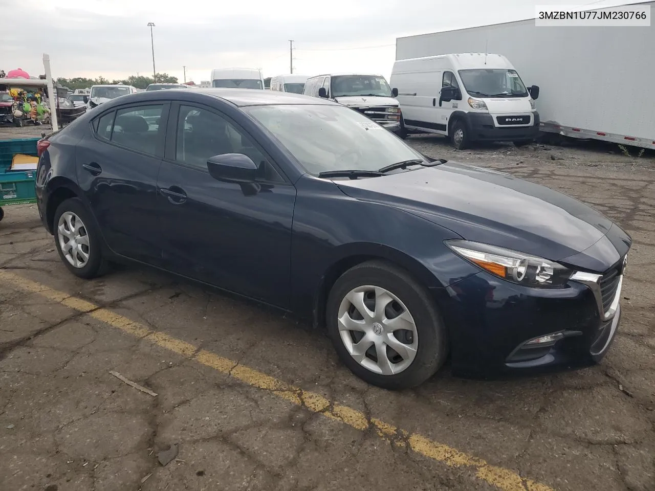 2018 Mazda 3 Sport VIN: 3MZBN1U77JM230766 Lot: 67387974