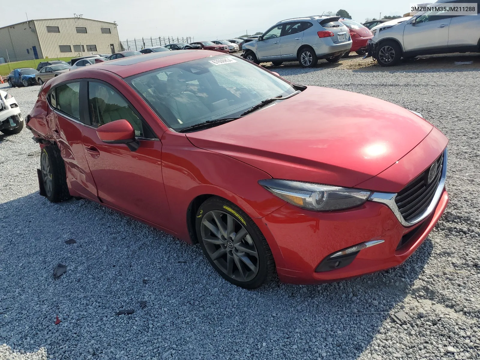 3MZBN1M35JM211288 2018 Mazda 3 Grand Touring