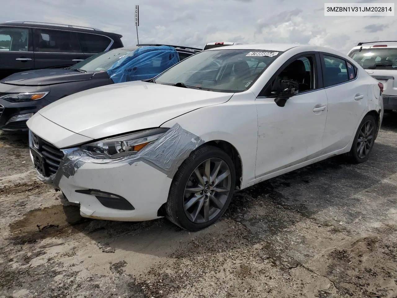 2018 Mazda 3 Touring VIN: 3MZBN1V31JM202814 Lot: 67886804