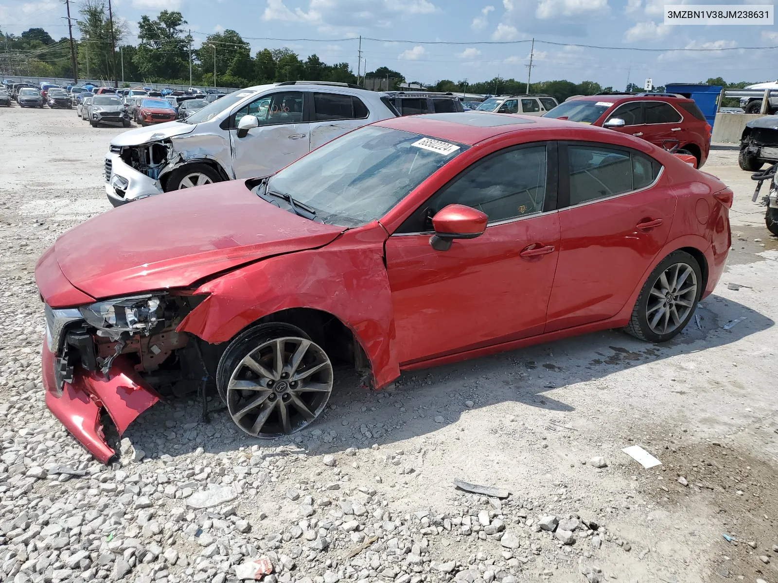 3MZBN1V38JM238631 2018 Mazda 3 Touring