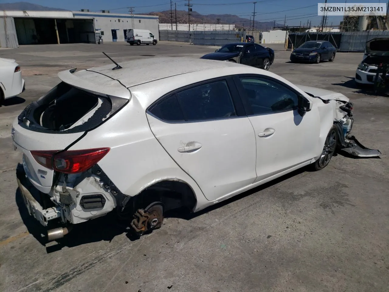 2018 Mazda 3 Touring VIN: 3MZBN1L35JM213141 Lot: 68642544