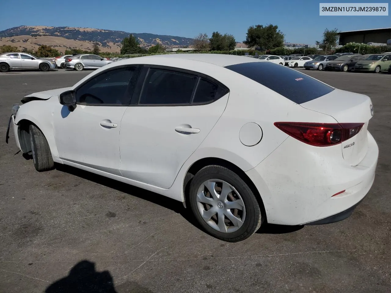 2018 Mazda 3 Sport VIN: 3MZBN1U73JM239870 Lot: 68670034