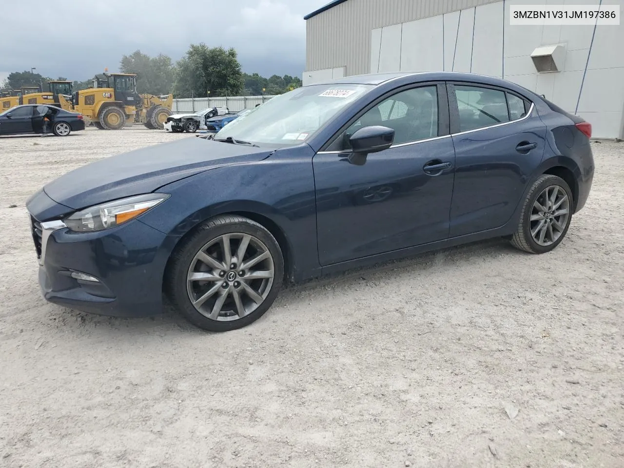 2018 Mazda 3 Touring VIN: 3MZBN1V31JM197386 Lot: 68678274