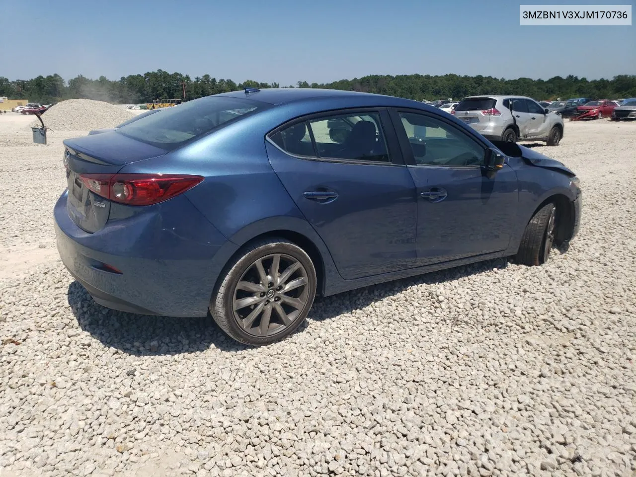 2018 Mazda 3 Touring VIN: 3MZBN1V3XJM170736 Lot: 69175774