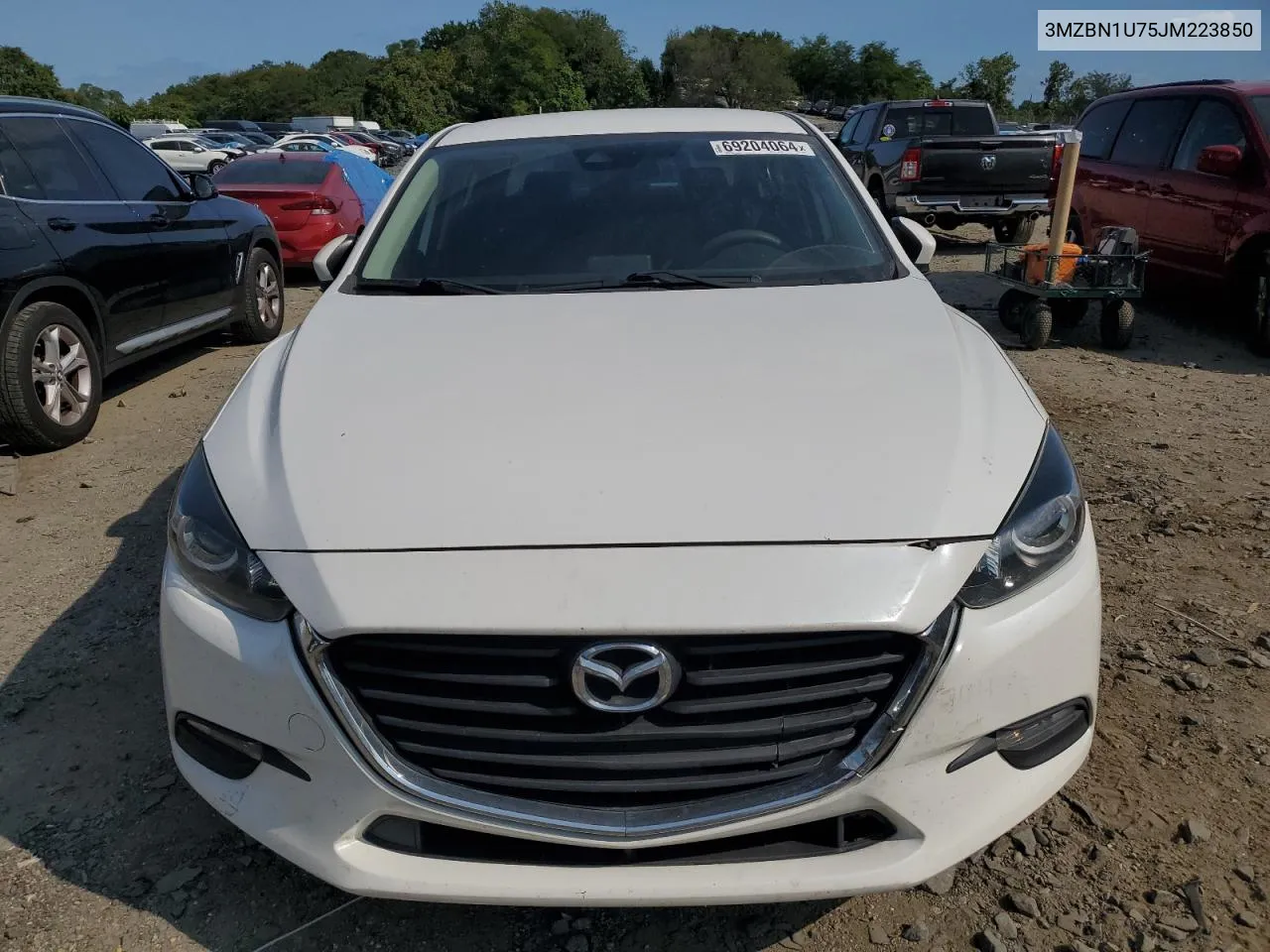 2018 Mazda 3 Sport VIN: 3MZBN1U75JM223850 Lot: 69204064