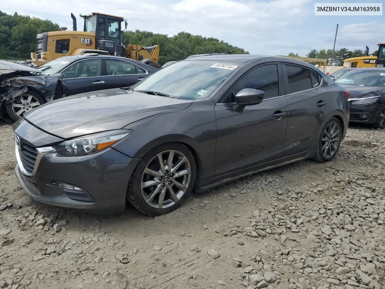 2018 Mazda 3 Touring VIN: 3MZBN1V34JM163958 Lot: 69260744