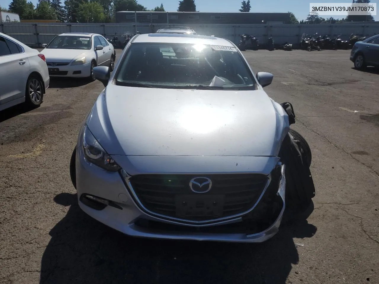 2018 Mazda 3 Touring VIN: 3MZBN1V39JM170873 Lot: 69346714