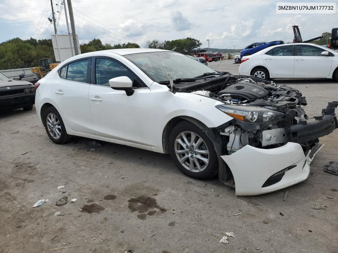 2018 Mazda 3 Sport VIN: 3MZBN1U79JM177732 Lot: 69479654