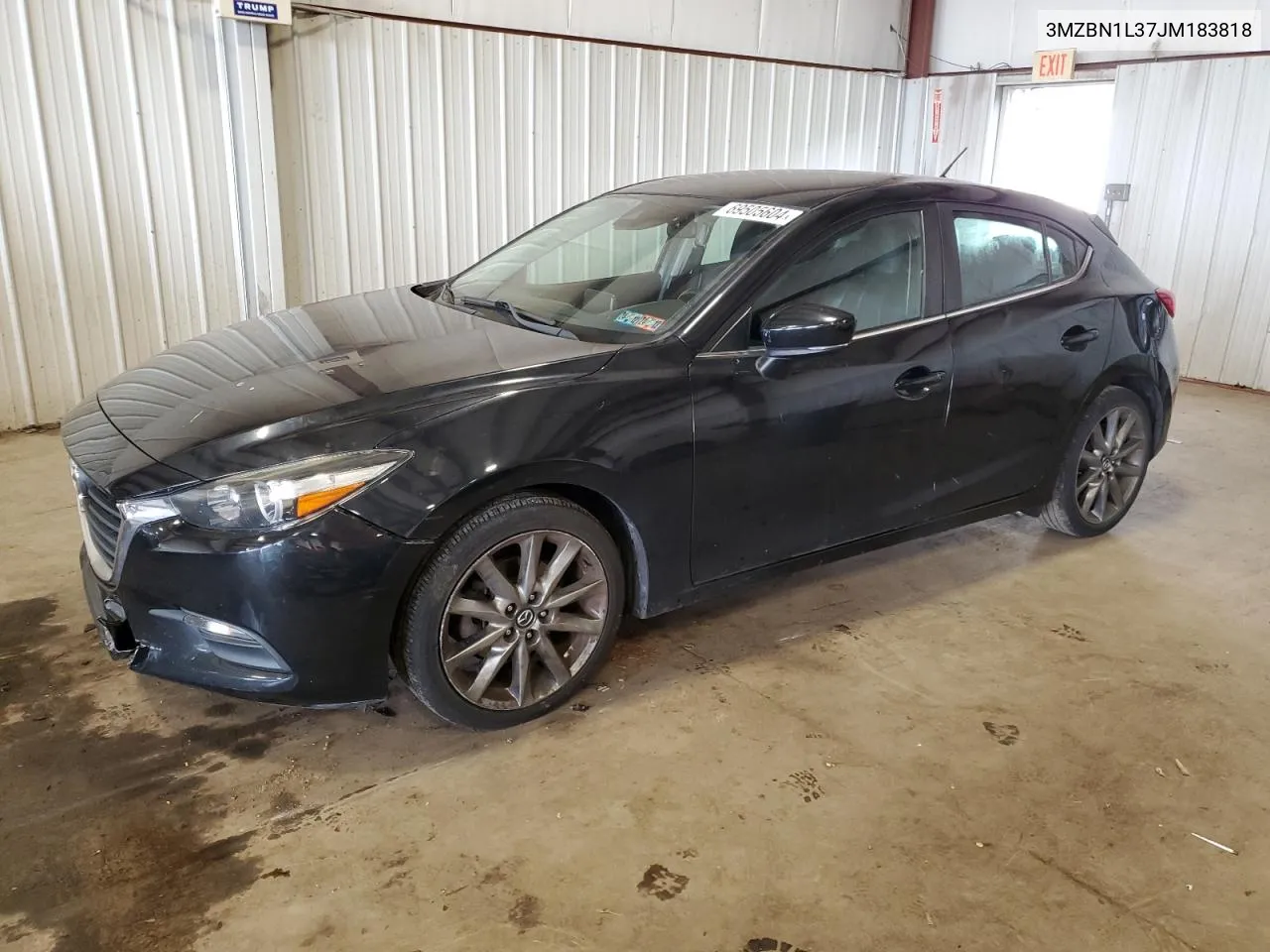 3MZBN1L37JM183818 2018 Mazda 3 Touring