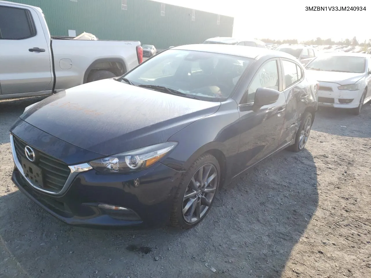 2018 Mazda 3 Touring VIN: 3MZBN1V33JM240934 Lot: 69534484