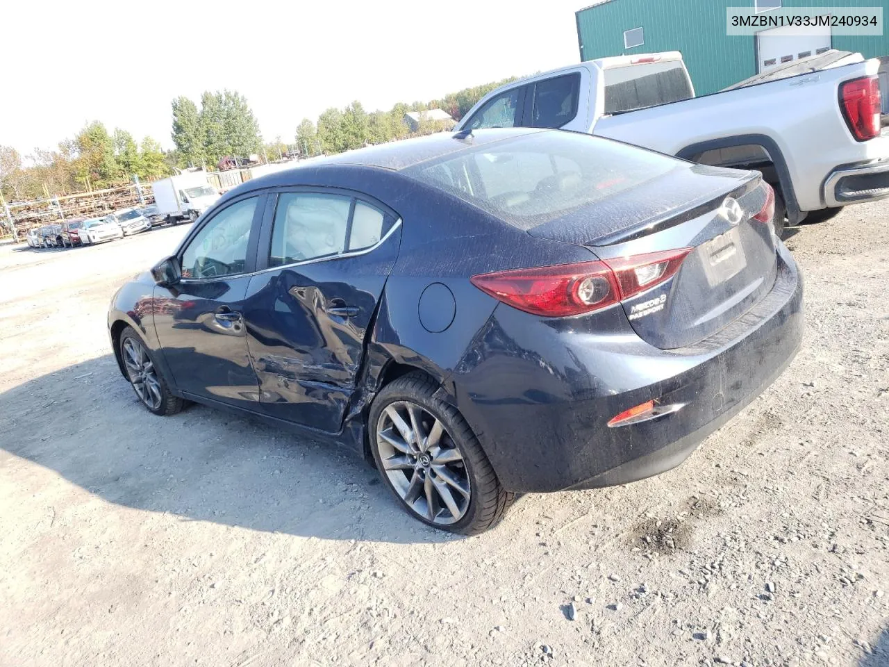 2018 Mazda 3 Touring VIN: 3MZBN1V33JM240934 Lot: 69534484