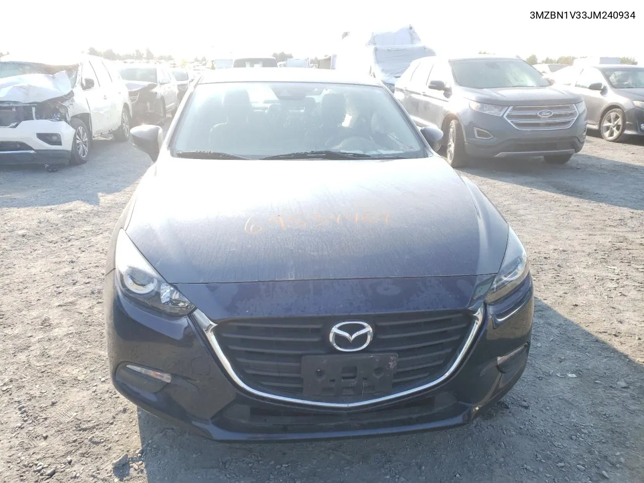 2018 Mazda 3 Touring VIN: 3MZBN1V33JM240934 Lot: 69534484