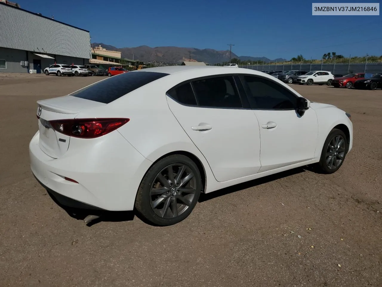 2018 Mazda 3 Touring VIN: 3MZBN1V37JM216846 Lot: 69678174