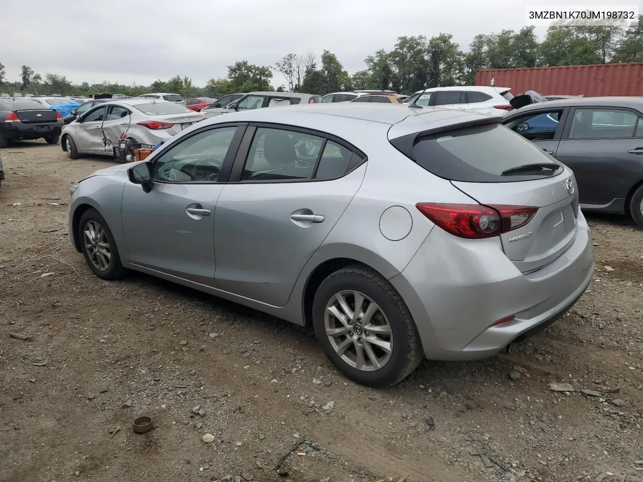 2018 Mazda 3 Sport VIN: 3MZBN1K70JM198732 Lot: 69763454