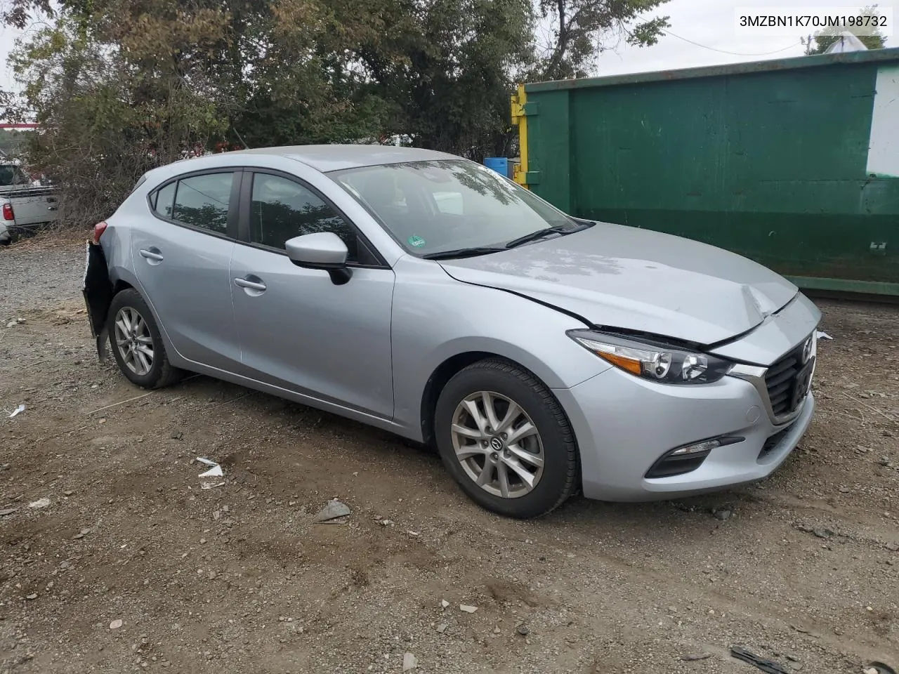 2018 Mazda 3 Sport VIN: 3MZBN1K70JM198732 Lot: 69763454