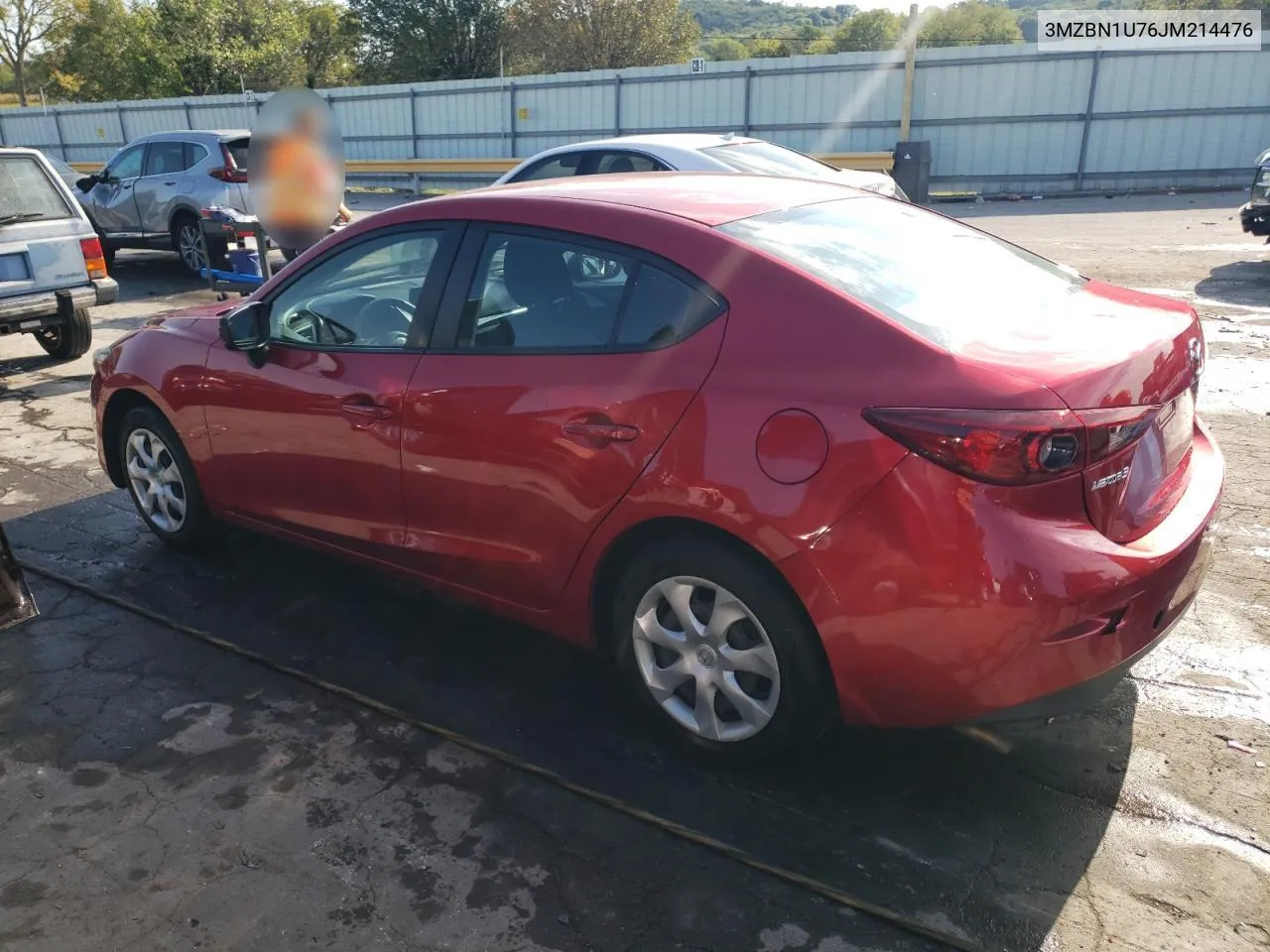 2018 Mazda 3 Sport VIN: 3MZBN1U76JM214476 Lot: 70057104