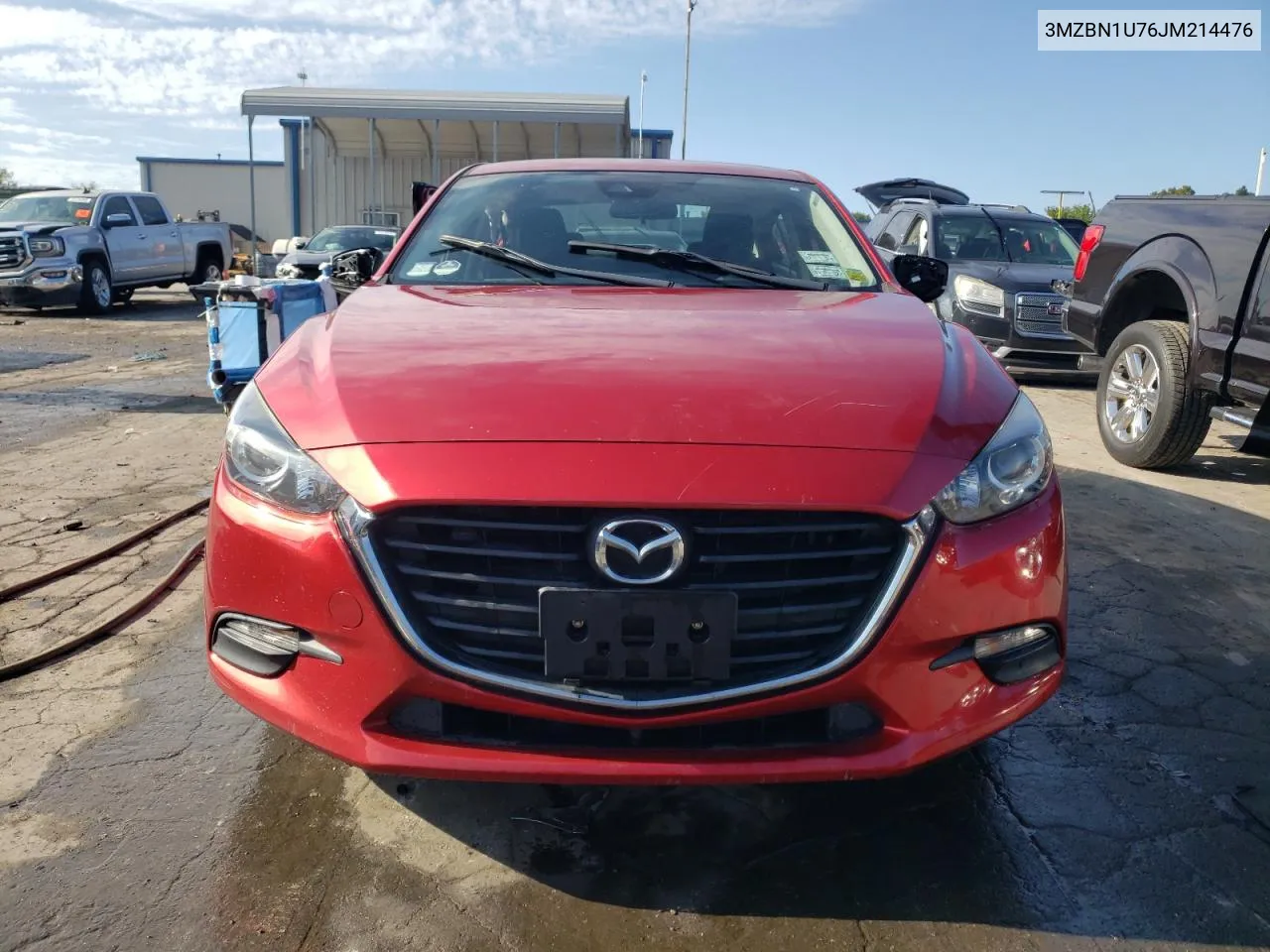 2018 Mazda 3 Sport VIN: 3MZBN1U76JM214476 Lot: 70057104