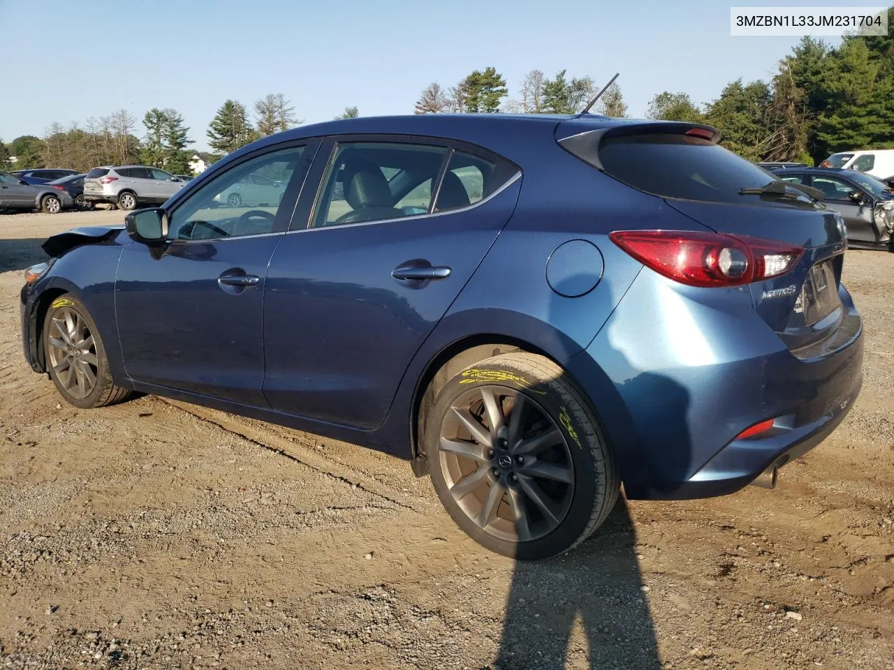 2018 Mazda 3 Touring VIN: 3MZBN1L33JM231704 Lot: 70205474