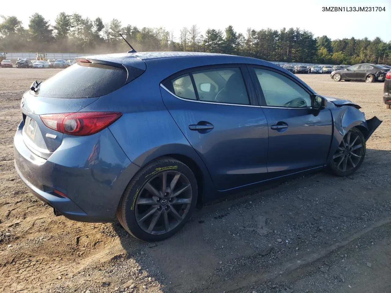 2018 Mazda 3 Touring VIN: 3MZBN1L33JM231704 Lot: 70205474