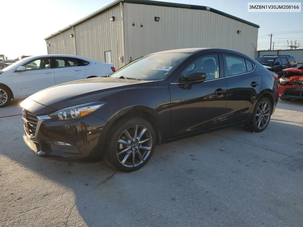 2018 Mazda 3 Touring VIN: 3MZBN1V30JM208166 Lot: 70585774