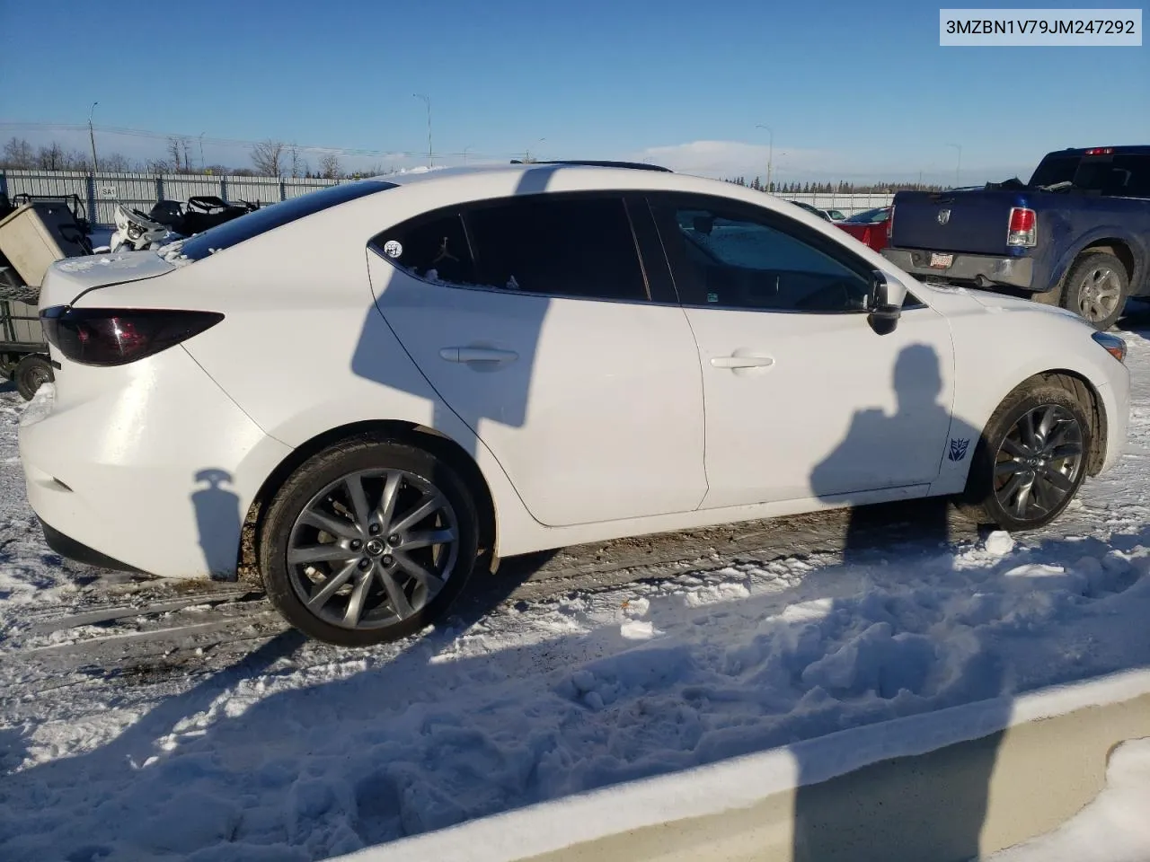 2018 Mazda 3 Touring VIN: 3MZBN1V79JM247292 Lot: 70591202