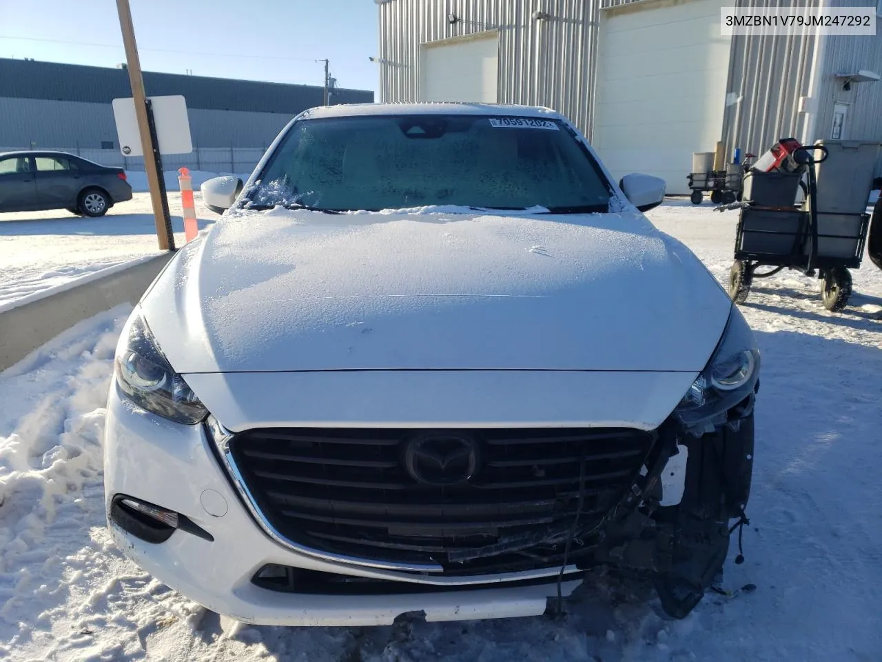 2018 Mazda 3 Touring VIN: 3MZBN1V79JM247292 Lot: 70591202