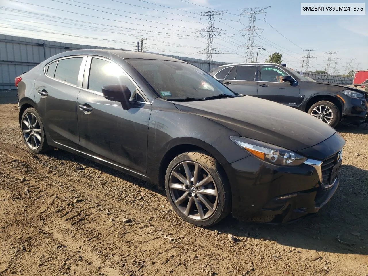 2018 Mazda 3 Touring VIN: 3MZBN1V39JM241375 Lot: 70600124