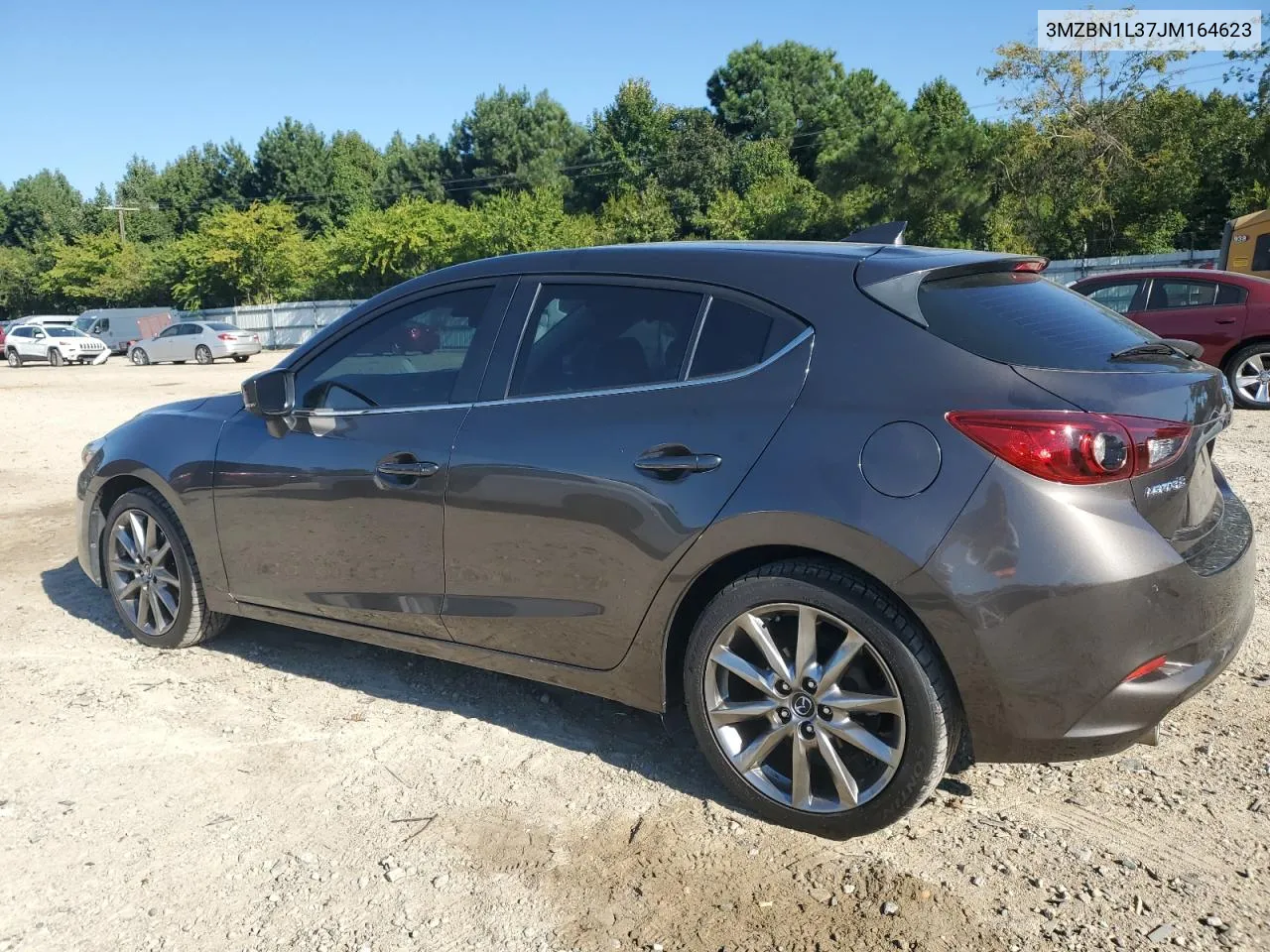 2018 Mazda 3 Touring VIN: 3MZBN1L37JM164623 Lot: 70722034