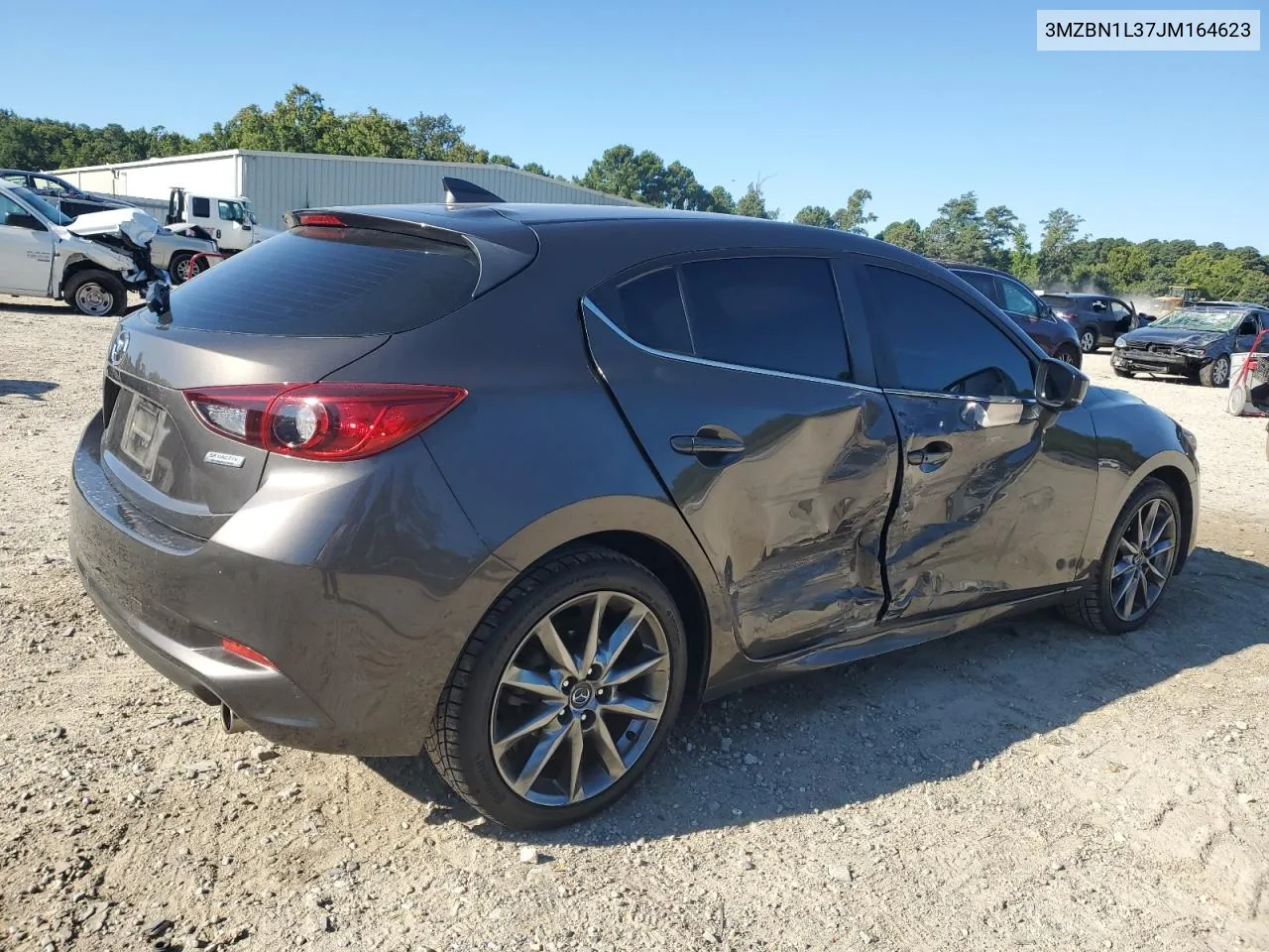 2018 Mazda 3 Touring VIN: 3MZBN1L37JM164623 Lot: 70722034