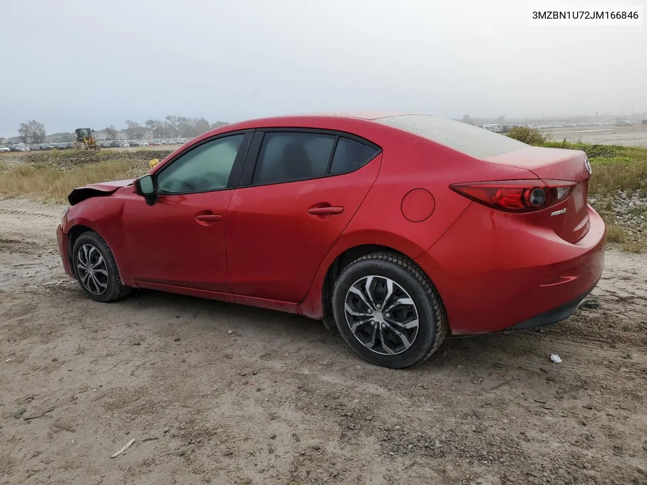 2018 Mazda 3 Sport VIN: 3MZBN1U72JM166846 Lot: 70901854