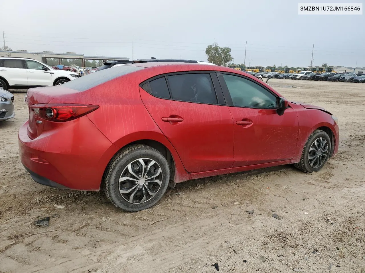 2018 Mazda 3 Sport VIN: 3MZBN1U72JM166846 Lot: 70901854