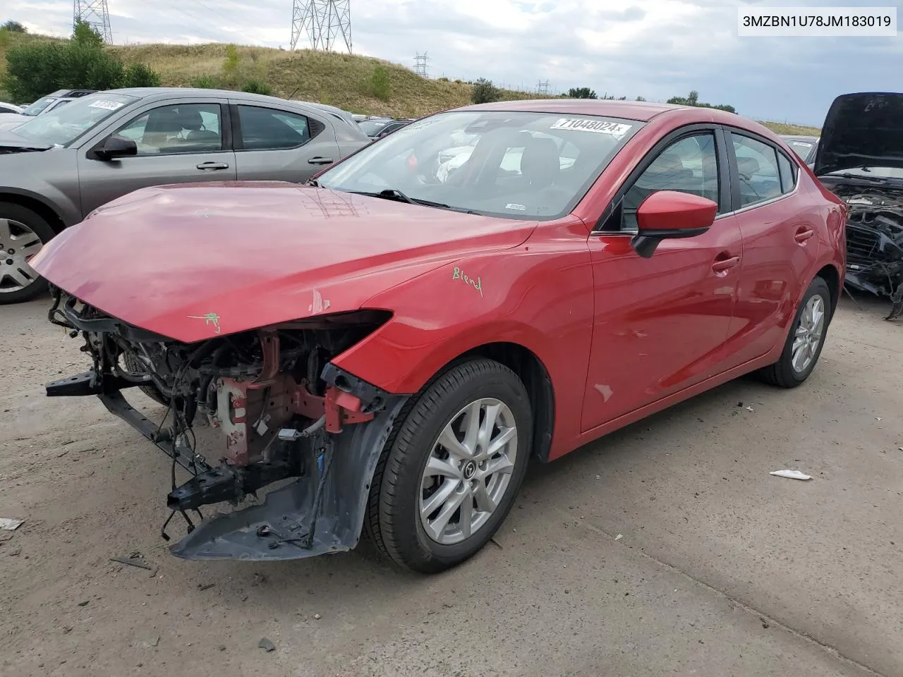 3MZBN1U78JM183019 2018 Mazda 3 Sport