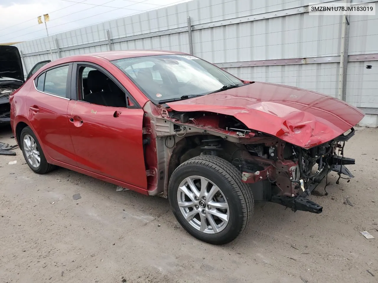 3MZBN1U78JM183019 2018 Mazda 3 Sport