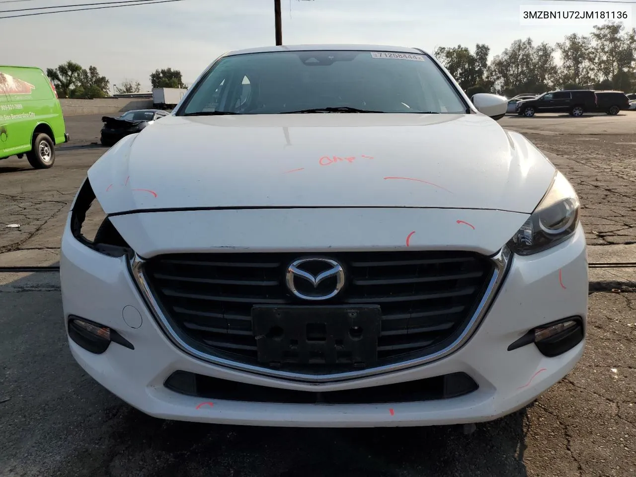 3MZBN1U72JM181136 2018 Mazda 3 Sport