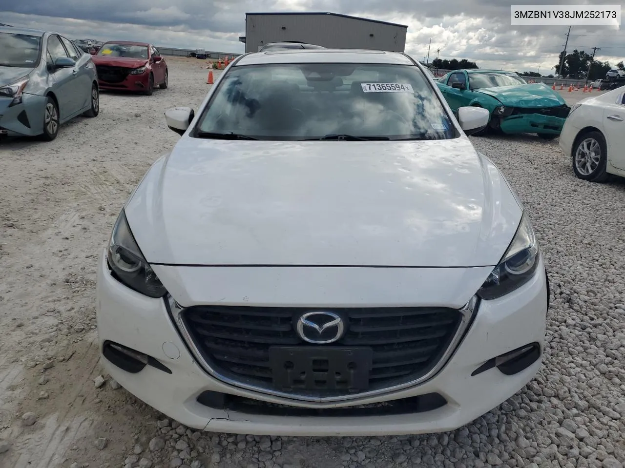 2018 Mazda 3 Touring VIN: 3MZBN1V38JM252173 Lot: 71365594