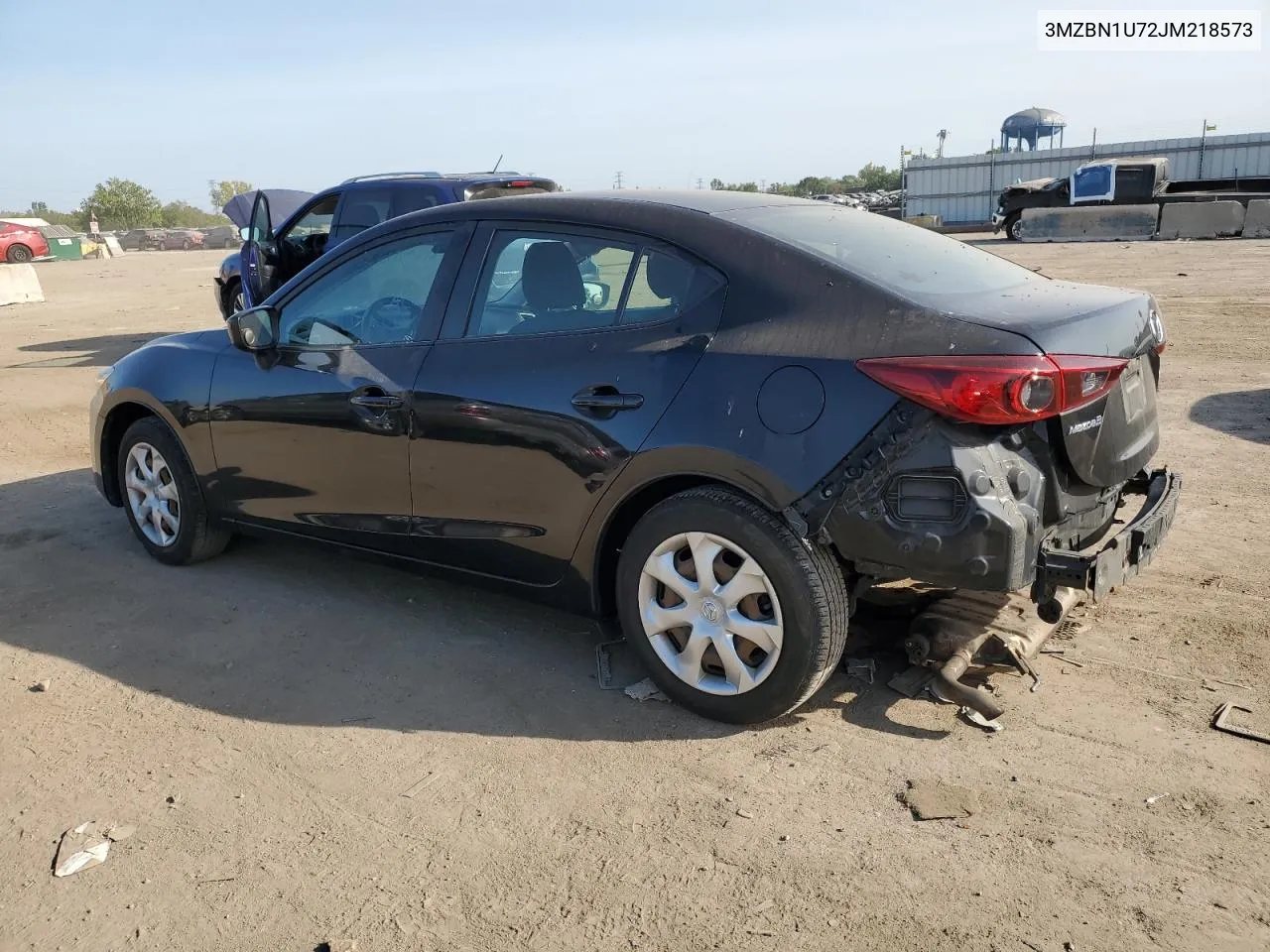 2018 Mazda 3 Sport VIN: 3MZBN1U72JM218573 Lot: 71379164