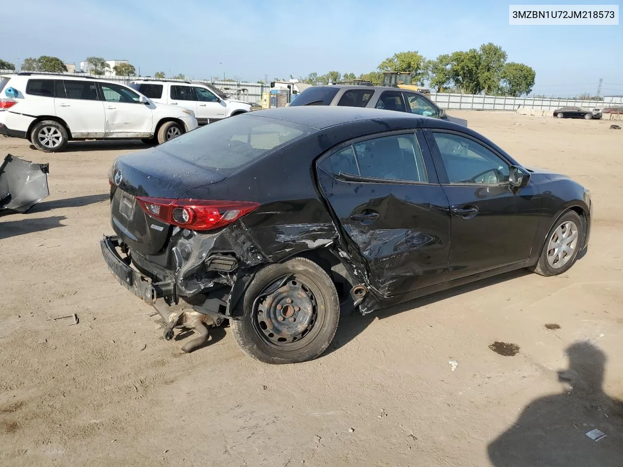 2018 Mazda 3 Sport VIN: 3MZBN1U72JM218573 Lot: 71379164