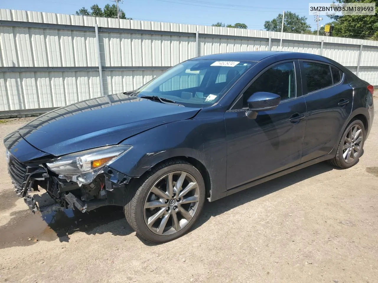 2018 Mazda 3 Grand Touring VIN: 3MZBN1W35JM189693 Lot: 71462924