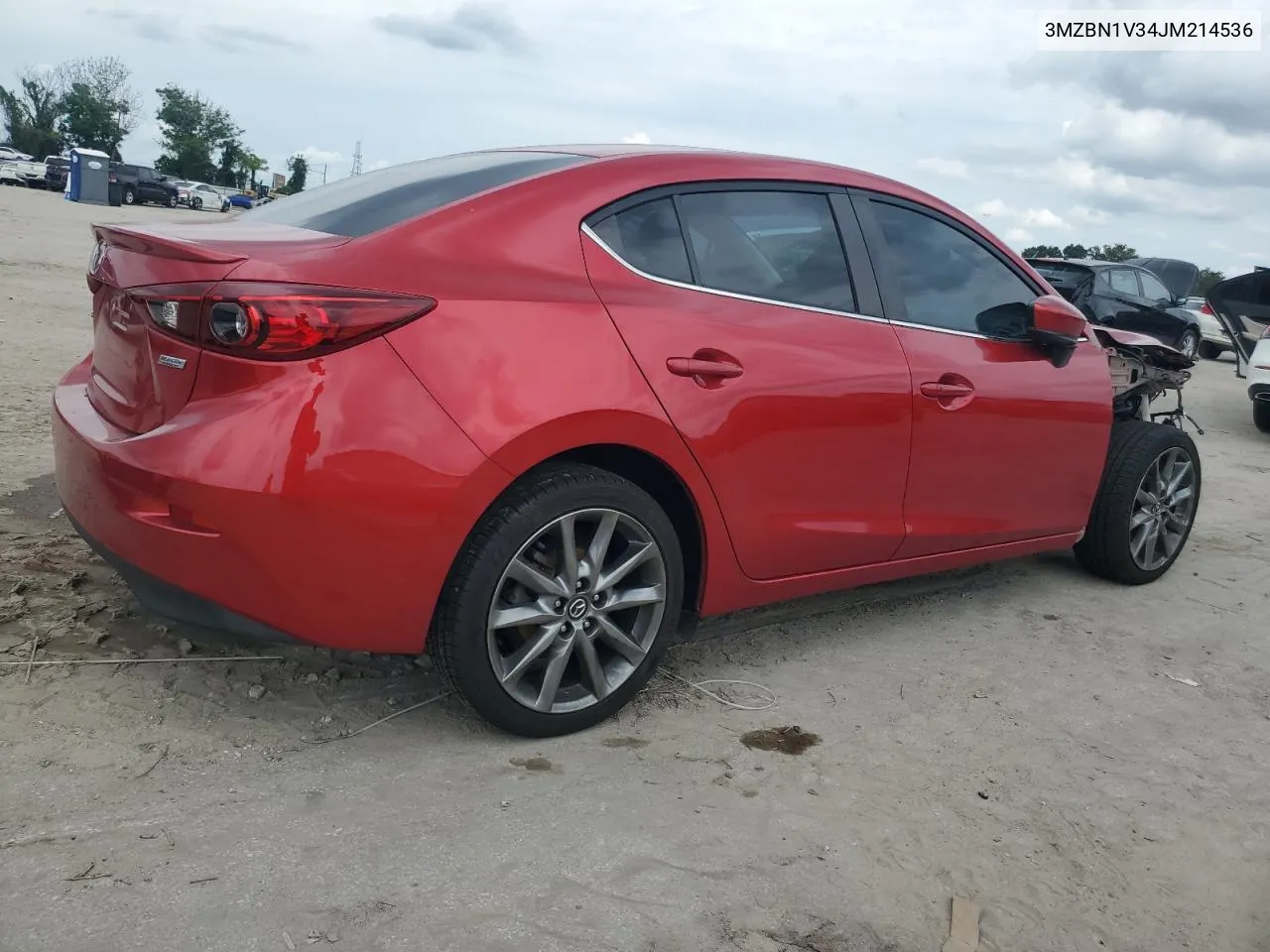 2018 Mazda 3 Touring VIN: 3MZBN1V34JM214536 Lot: 71646474