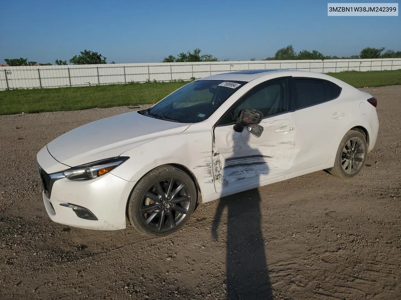 3MZBN1W38JM242399 2018 Mazda 3 Grand Touring