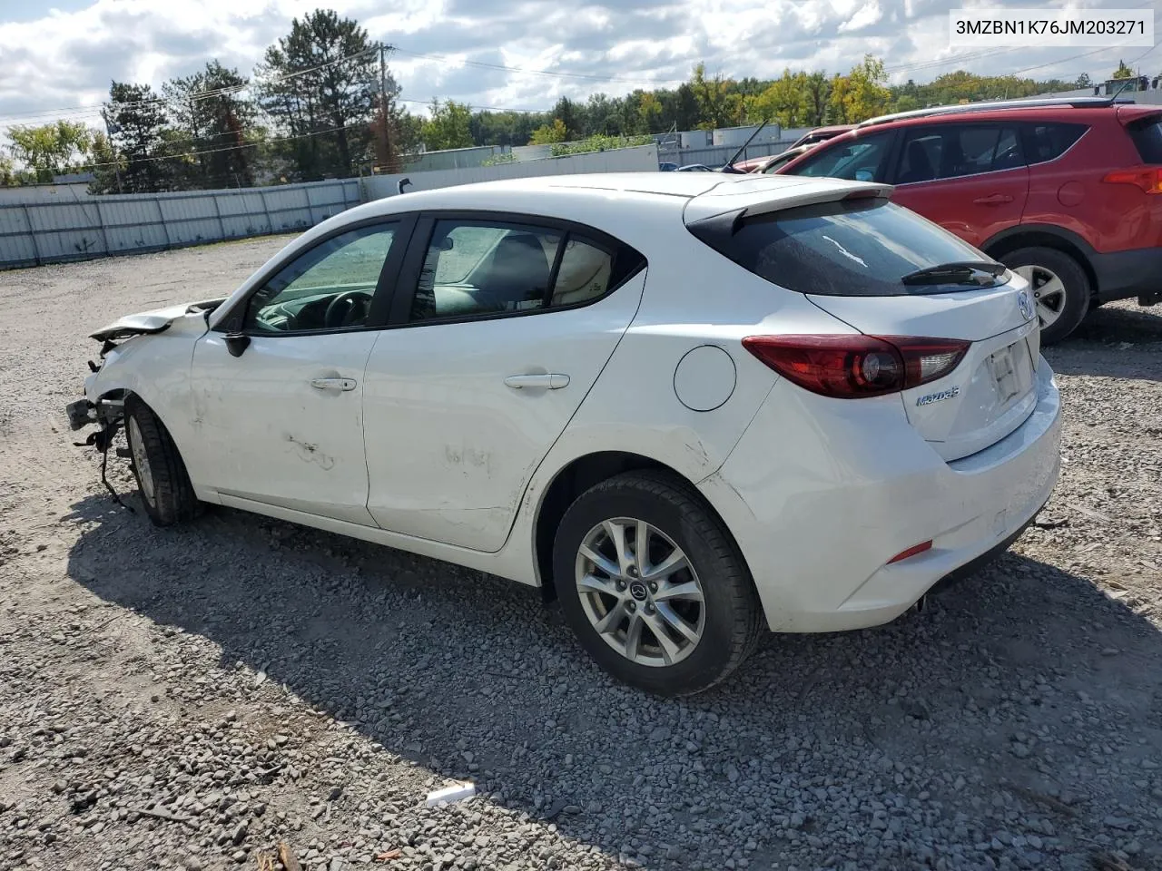 2018 Mazda 3 Sport VIN: 3MZBN1K76JM203271 Lot: 71984584